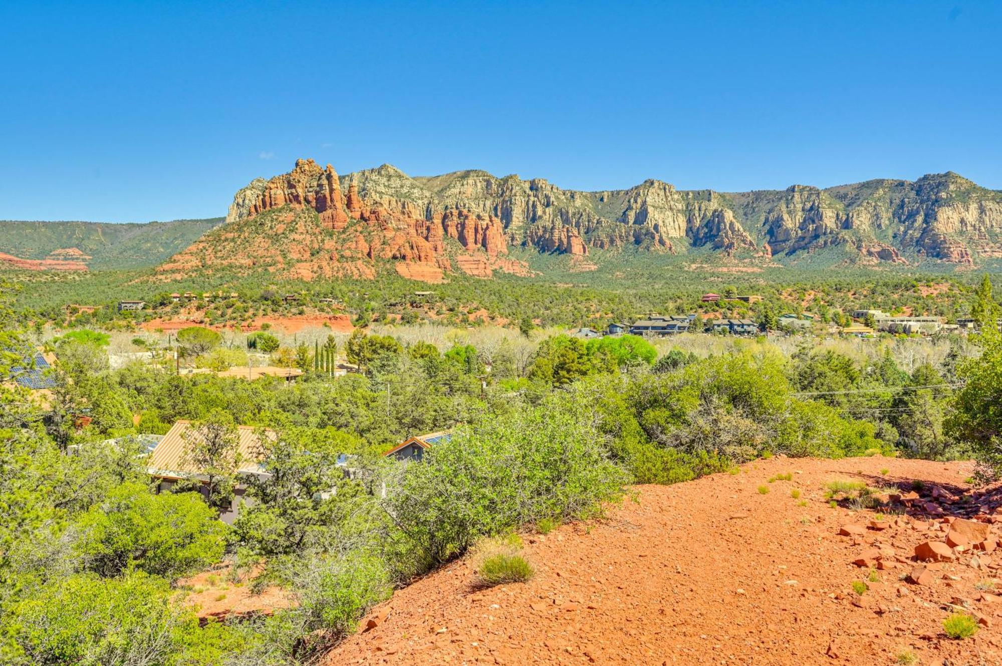 Sedona Red Rock Retreat Walk To Hiking Trails! Villa Exteriör bild