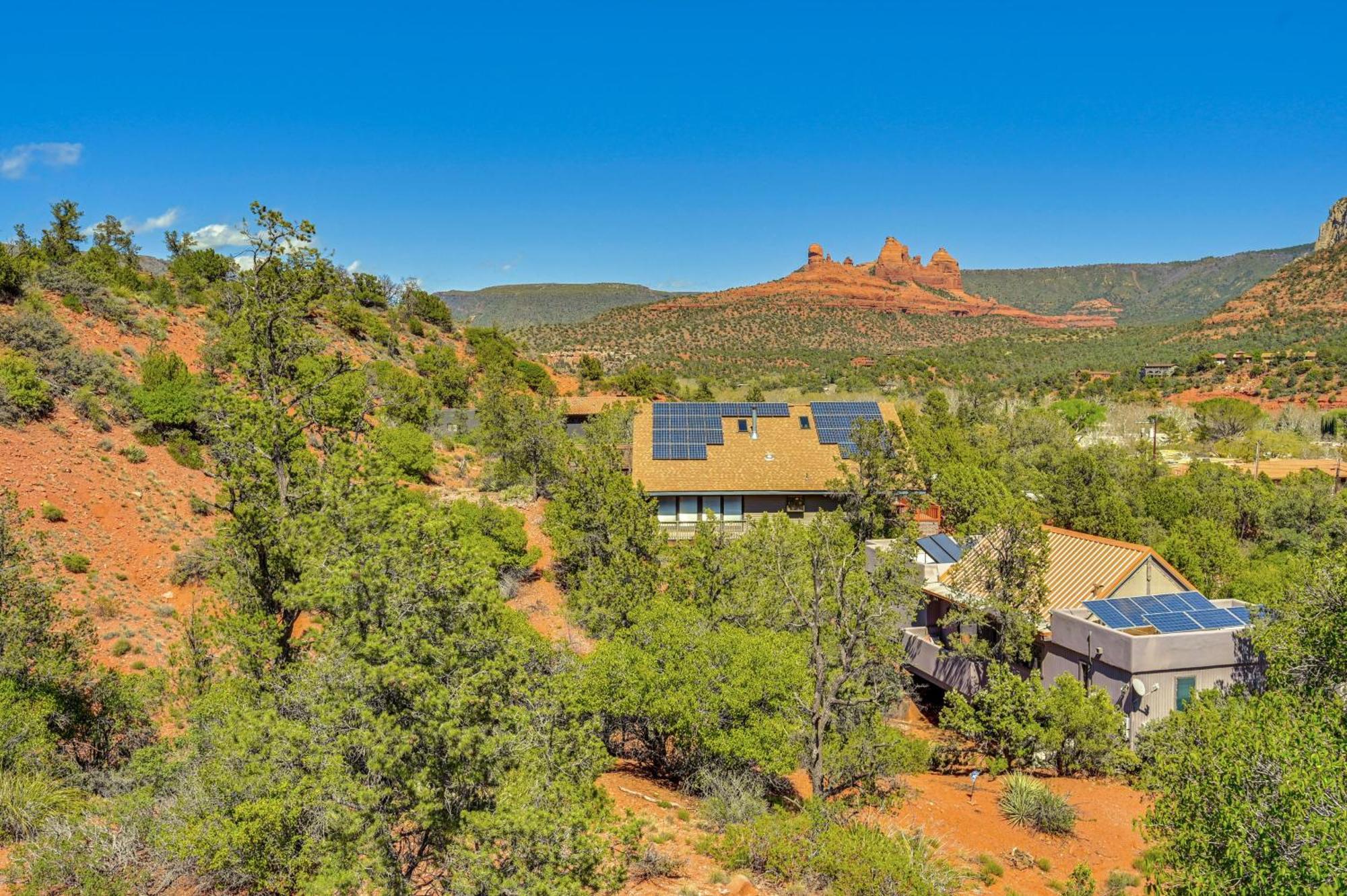 Sedona Red Rock Retreat Walk To Hiking Trails! Villa Exteriör bild